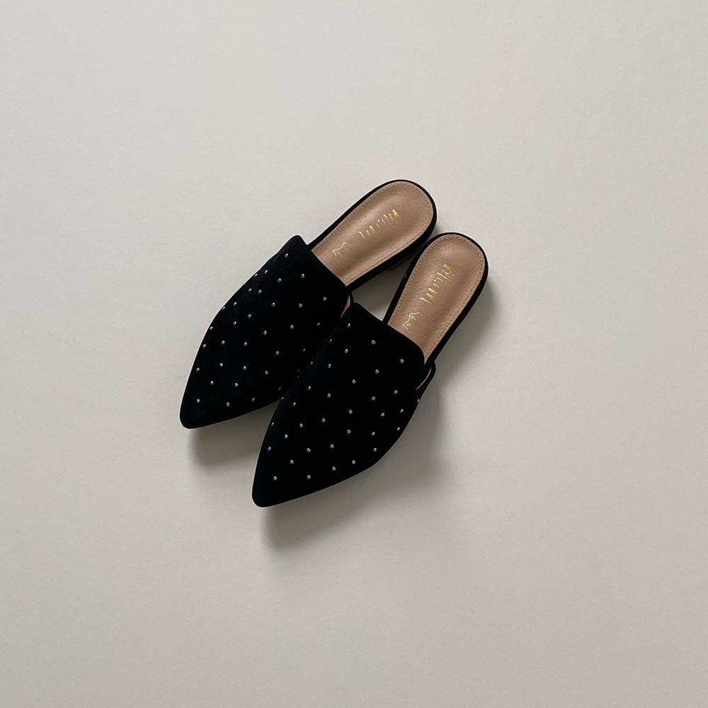 miracle miles, grace slip on with studs